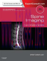 [AME]Spine Imaging: Case Review Series (Expert Consult &ndash; Online and Print), 3e
