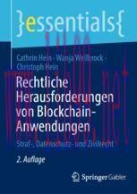 [PDF]Rechtliche Herausforderungen von Blockchain-Anwendungen: Straf-, Datenschutz- und Zivilrec...