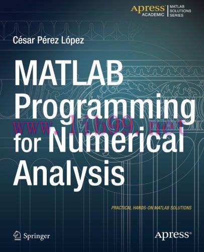 [FOX-Ebook]MATLAB Programming for Numerical Analysis