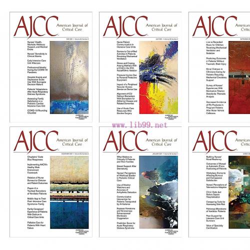 [AME]American Journal of Critical Care 2021 Full Archives (True PDF)