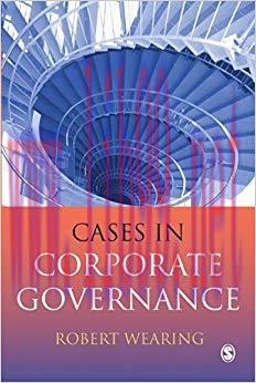 (PDF)Cases in Corporate Governance 1st Edition
