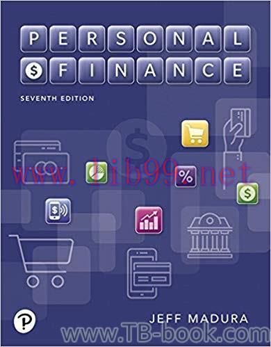 Personal Finance 7th Edition by Jeff Madura 课本