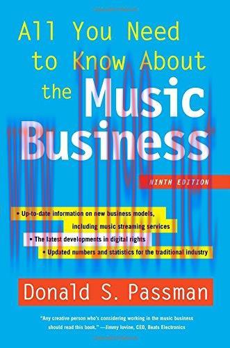 [FOX-Ebook]All You Need to Know About the Music Business: 9th Edition