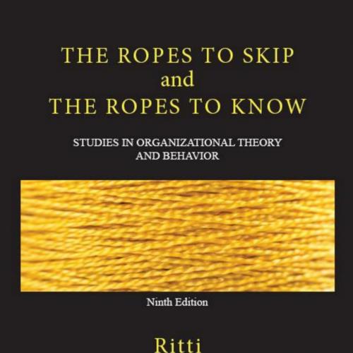 Ropes to Skip and the Ropes to Know 9th Edition Ritti, The