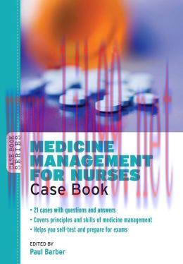 [AME]Medicine Management for Nurses: Case Book