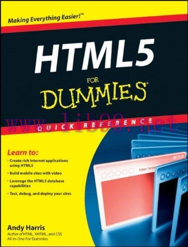 [FOX-Ebook]HTML5 For Dummies Quick Reference