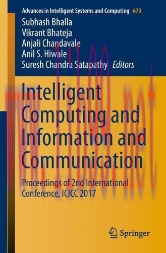 [FOX-Ebook]Intelligent Computing and Information and Communication: Proceedings of 2nd Internat...