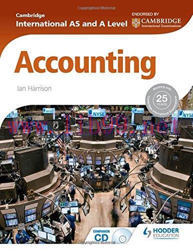 [FOX-Ebook]Cambridge International As & a Level Accounting