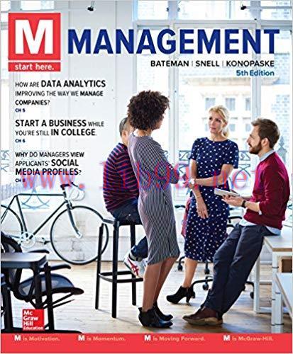 (PDF)M: Management 5th Edition by Thomas Bateman