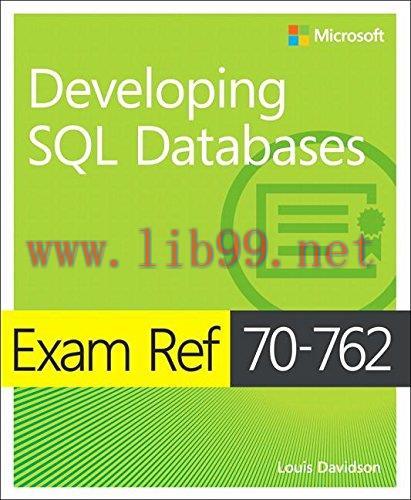 [FOX-Ebook]Exam Ref 70-762 Developing SQL Databases