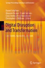 [PDF]Digital Disruption and Transformation: Case Studies, Approaches, and Tools