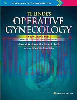 [AME]Te Linde&rsquo;s Operative Gynecology, South Asian Edition (Original PDF)