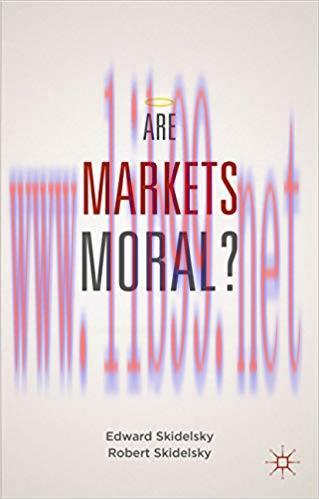 (PDF)Are Markets Moral? 2015 Edition