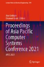 [PDF]Proceedings of Asia Pacific Computer Systems Conference 2021: APCS 2021
