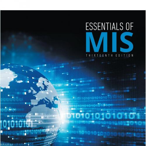 Essentials of MIS 13th by Kenneth