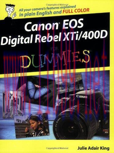 [FOX-Ebook]Canon EOS Digital Rebel XTi/400D For Dummies