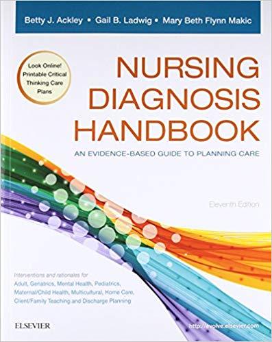 Nursing Diagnosis Handbook 11th Edition