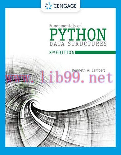 [FOX-Ebook]Fundamentals of Python: Data Structures, 2nd Edition