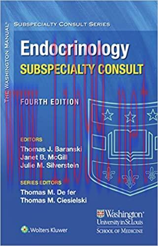 [AME]Washington Manual Endocrinology Subspecialty Consult, 4th Edition (EPUB)