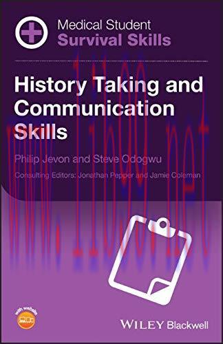 [AME]Medical Student Survival Skills: History Taking and Communication Skills