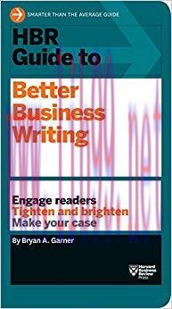(PDF)HBR Guide to Better Business Writing (HBR Guide Series)
