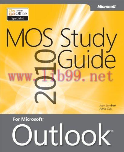 [FOX-Ebook]MOS 2010 Study Guide for Microsoft Outlook