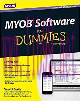 (PDF)MYOB Software for Dummies &ndash; Australia 8th Edition