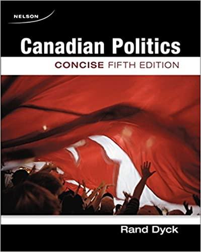 Canadian Politics Concise 5th Edition