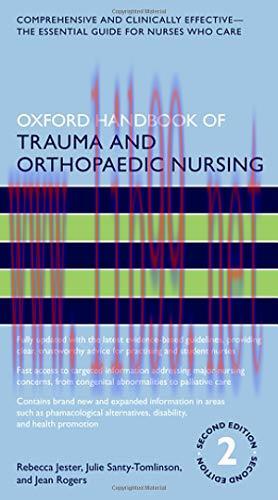 [AME]Oxford Handbook of Trauma and Orthopaedic Nursing, 2nd edition (Oxford Handbooks in Nursin...