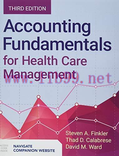 [AME]Accounting Fundamentals for Health Care Management, 3rd Edition