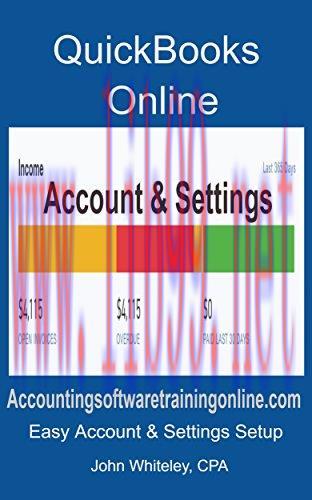(PDF)QuickBooks Online: Account and Settings