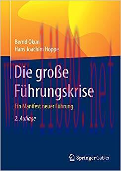 (PDF)Die gro&szlig;e F&uuml;hrungskrise: Ein Manifest neuer F&uuml;hrung (German Edition) 2nd Edition
