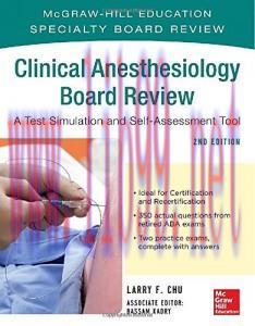 [AME]McGraw-Hill Specialty Board Review Clinical Anesthesiology, Second Edition (ORIGINAL PDF f...