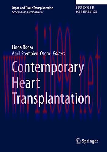 [AME]Contemporary Heart Transplantation (Organ and Tissue Transplantation) (Original PDF)
