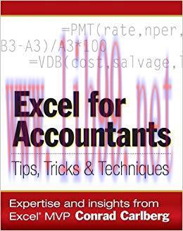 (PDF)Excel for Accountants: Tips, Tricks & Techniques: Tips, Tricks, and Techniques