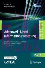[PDF]Advanced Hybrid Information Processing: 5th EAI International Conference, ADHIP 2021, Virt...