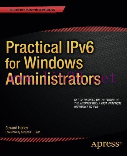 [FOX-Ebook]Practical IPv6 for Windows Administrators