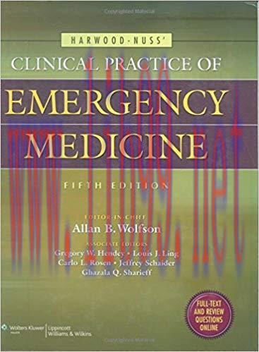 [PDF]Harwood-Nuss&rsquo; Clinical Practice of Emergency Medicine, 5th Edition