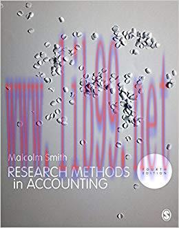 Research Methods in Accounting 4th Edition