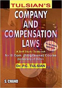 (PDF)Company and Compensation Laws (For B.Com. Pass Course of University of Delhi)