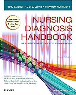 (PDF)Nursing Diagnosis Handbook &ndash; E-Book: An Evidence-Based Guide to Planning Care 11th Edition