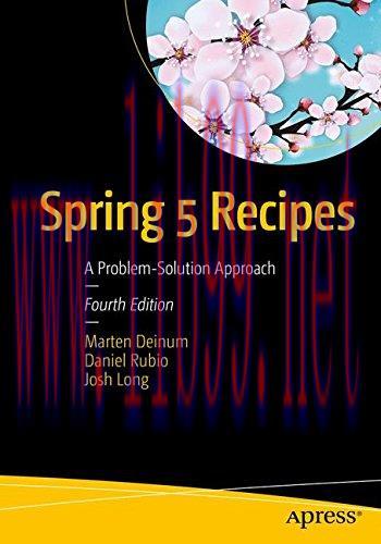 [FOX-Ebook]Spring 5 Recipes: A Problem-Solution Approach, 4th Edition