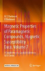 [PDF]Magnetic Properties of Paramagnetic Compounds, Magnetic Susceptibility Data, Volume 7: A S...