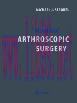 [AME]Manual of Arthroscopic Surgery