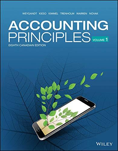 Accounting Principles, Volume 1, 8th Canadian Edition [Jerry J. Weygandt]