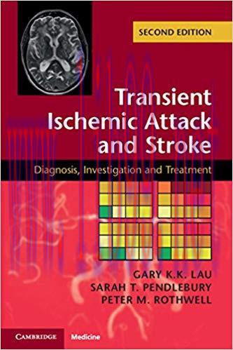 (PDF)Transient Ischemic Attack and Stroke: Diagnosis, Investigation and Treatment 2nd Edition