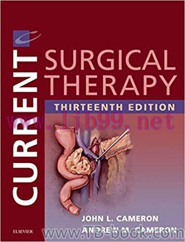 Current Surgical Therapy 13th Edition by John L. Cameron 课本