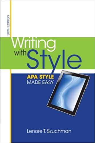(PDF)Writing with Style APA Style Made Easy 006 Edition, Kindle Edition