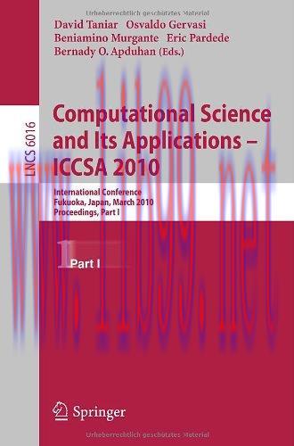 [FOX-Ebook]Computational Science and Its Applications - ICCSA 2010