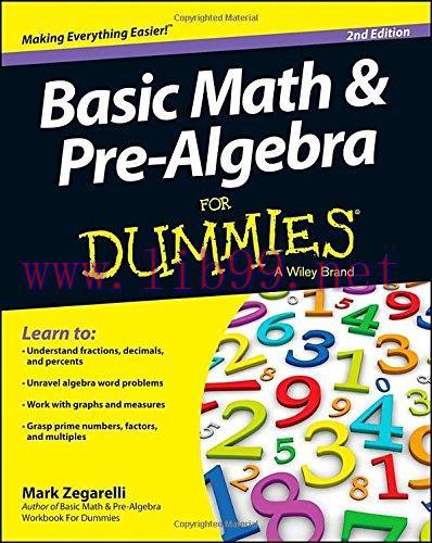[FOX-Ebook]Basic Math and Pre-Algebra For Dummies, 2nd Edition
